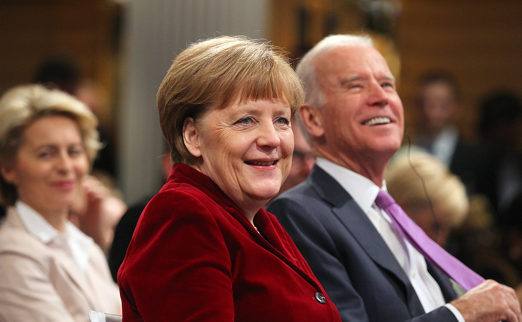 Merkel e Biden