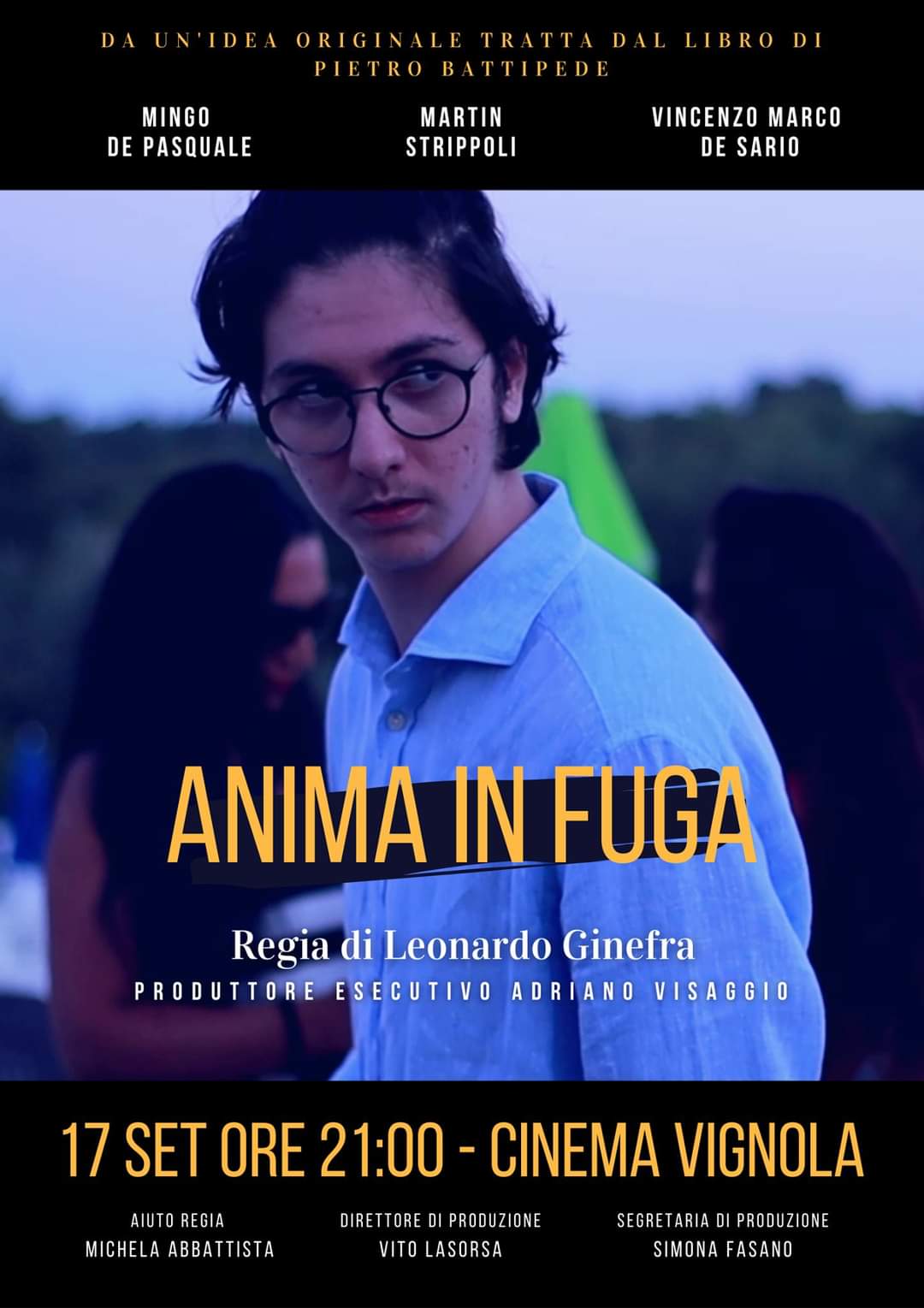 anima in fuga, film, leonardo ginefra