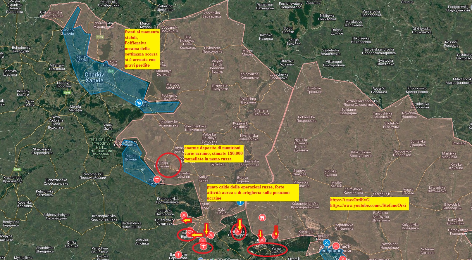 Questa immagine ha l'attributo alt vuoto; il nome del file è Situazione-sui-fronti-ucraini-fronte-di-Karkov-Sieverodonetck-24-4-2022.jpg