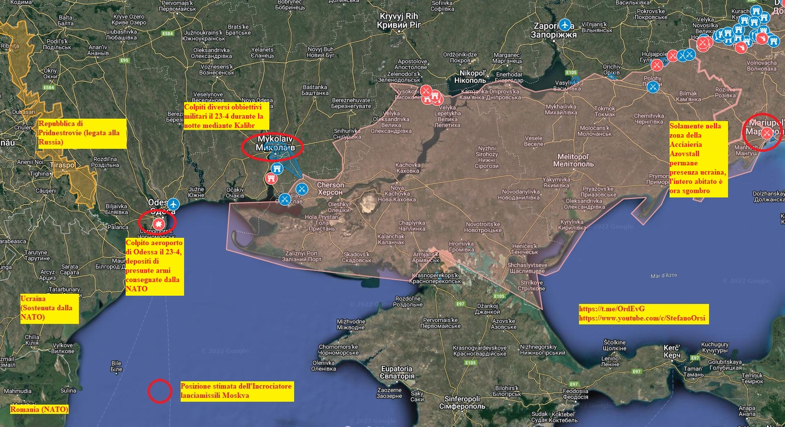 Questa immagine ha l'attributo alt vuoto; il nome del file è Ucraina-fronte-meridionale-di-Odessa-e-Nikolaev-24-4-2022.jpg